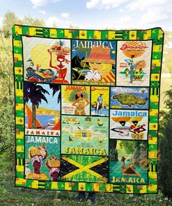 Jamaica 3 Quilt Blanket Bedding Set