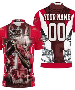 Jameis Winston 3 Tampa Bay Buccaneers Nfc South Champions Super Bowl 2021 Personalized Polo Shirt All Over Print Shirt 3d T-shirt