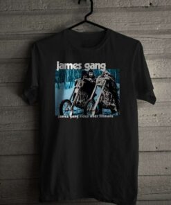 James Gang Rides Over Fillmore Hard Rock Funk Band T-Shirt