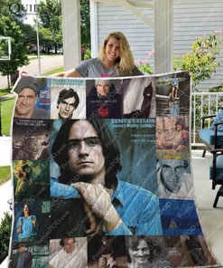 James Taylor Albums For Fans Quilt Blanket Bedding Set