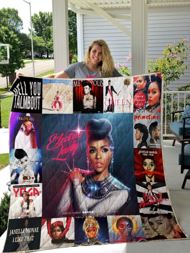 Janelle Mone Albums For Fans Ver Collection Quilt Blanket Bedding Set