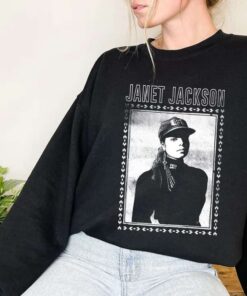 Janet Jackson 80S Vintage Faded Style Design T-Shirt