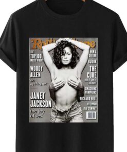 Janet Jackson Black T-Shirt