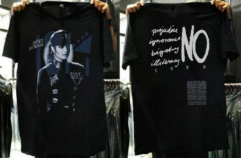 Janet Jackson Rhythm Nation World Tour T-Shirt