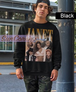 Janet Jackson Sweatshirt | Janet Jackson Homage Sweater | Janet Damita Jo Jackson Vintage Bootleg Retro 90S Merch | Janet Jackson Fans Gift
