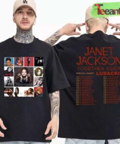 Janet Jackson Together Again Tour 2023 T-Shirt