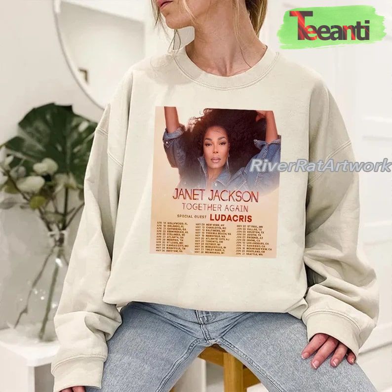Janet Tour 2023 Together Again Favorite T-Shirt