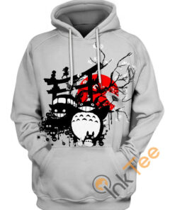 Japanese Style Studio Ghibli Hoodie 3D