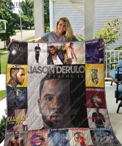 Jason Derulo Everything Is Albums For Fans Ver Collection Quilt Blanket Bedding Set