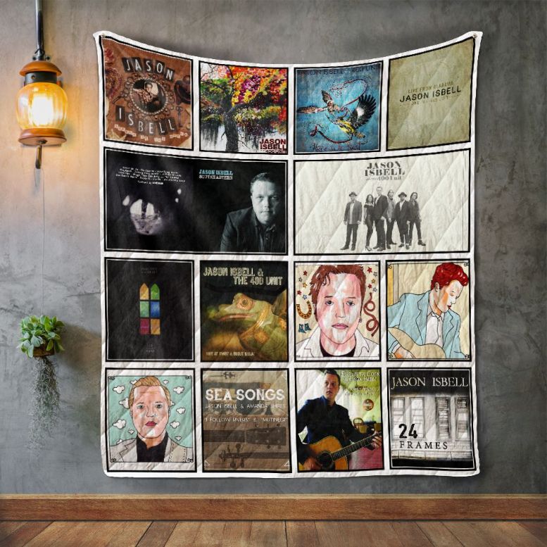 Jason Isbell Album Covers Quilt Blanket Bedding Set