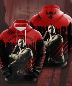 Jason Voorhees Custom Sport All Over Print Hoodie 3D 1