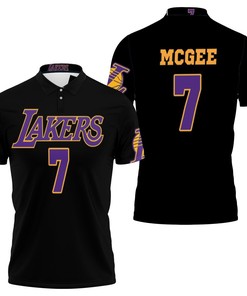 Javale Mcgee Lakers Jersey Inspired Style 3D All Over Print Polo Shirt