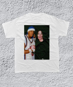 Jay-Z & Michael Jackson T-Shirt - Retro T-Shirt - Streetwear - Jay-Z Merch - Michael Jackson Merch - Unisex Heavy Cotton Tee