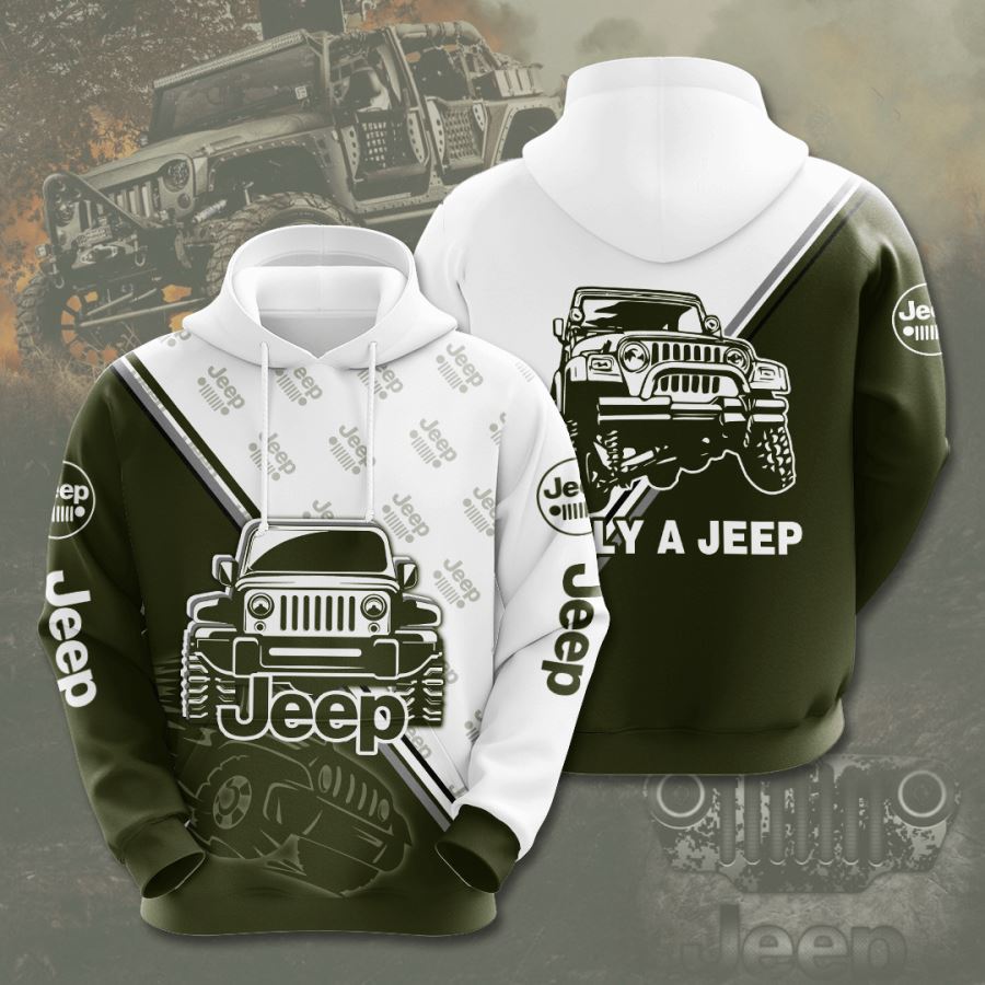 Jeep Custom Sport All Over Print Hoodie 3D