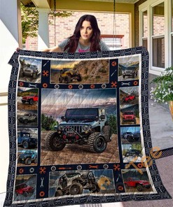 Jeep Quilt Blanket Bedding Set