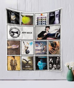Jeff Beck Graphic Quilt Blanket Bedding Set for Home Décor