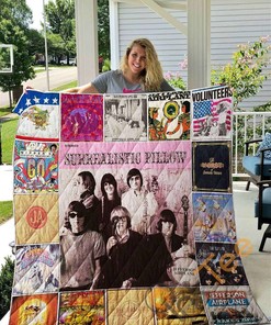 Jefferson Airplane Quilt Blanket Bedding Set