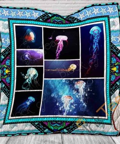 Jellyfish Quilt Blanket Bedding Set