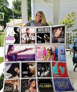 Jennifer Hudson Quilt Blanket Bedding Set for Home Décor