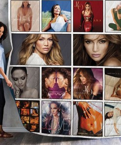 Jennifer Lopez JLo Albums Collection Quilt Blanket Bedding Set