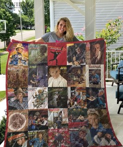 Jerry Reed Albums For Fans Ver Collected Quilt Blanket Bedding Set