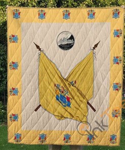 Jersey Flag Quilt Blanket Bedding Set
