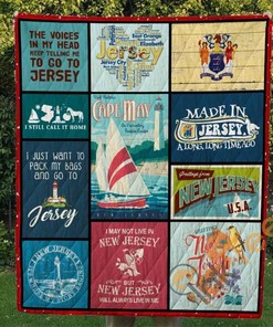 Jersey Quilt Blanket Bedding Set