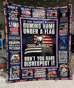 Jesus Christ And Veteran 3D Quilt Blanket And Bedding Set Option