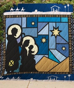 Jesus Christ Family Christmas Perfect Gifts For Jesus Christ Lover Quilt Blanket Bedding Set