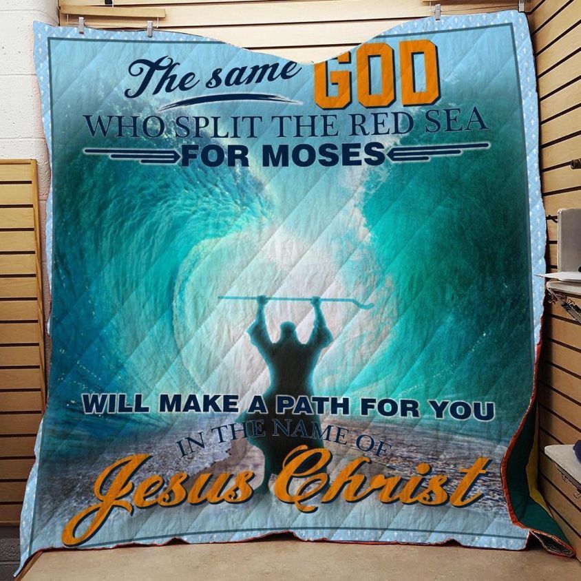 Jesus Christ Quilt Blanket Bedding Set for Home Décor