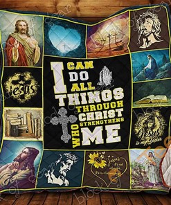 Jesus In My Heart Quilt Blanket Bedding Set