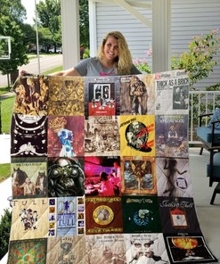 Jethro Tull Style Collected Quilt Blanket Bedding Set