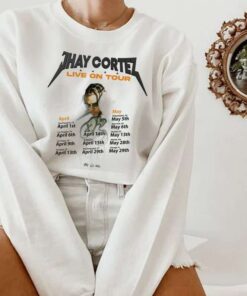 Jhay Cortez Music Jhay Cortez Live Concert T-Shirt