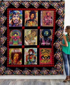 Jimi Hendrix Experience Quilt Blanket Bedding Set