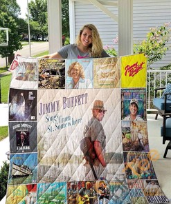 Jimmy Buffett Quilt Blanket Bedding Set