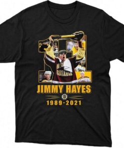 Jimmy Hayes Hockey 1989-2021 Thank You For The Memories Classic T-Shirt