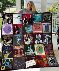 Jimmy Page Quilt Blanket Bedding Set