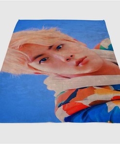 Jin Sherpa Fleece Blanket Gifts for Family, for Couple