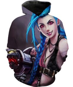 Jinx League Of Legends Jinx Hoodie 3D