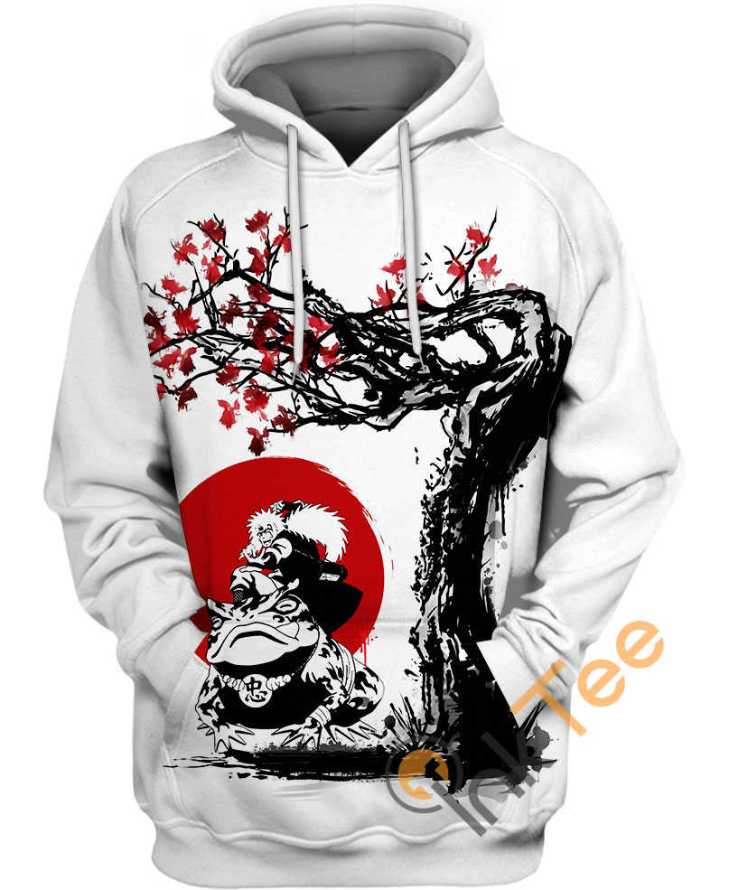 Jiraiya And Toad Hoodie 3D