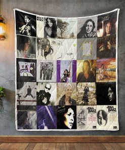 Joan Baez Album Covers Quilt Blanket Bedding Set
