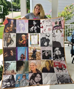 Joan Baez And The Blackhearts For Fans Ver Collected Quilt Blanket Bedding Set