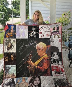 Joan Baez For Fans Ver Collection Quilt Blanket Bedding Set