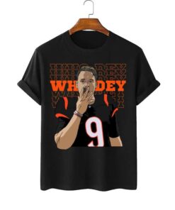 Joe Burrow 9 Bengals 2022 Who Dey T-Shirt