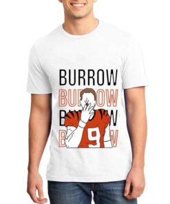 Joe Burrow 9 Bengals Smoke T-Shirt