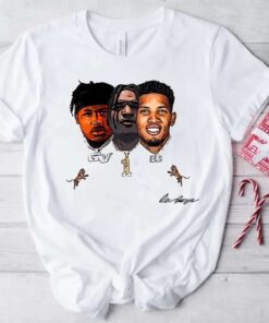 Joe Burrow Tres Amigos Amarr Chase T-Shirt