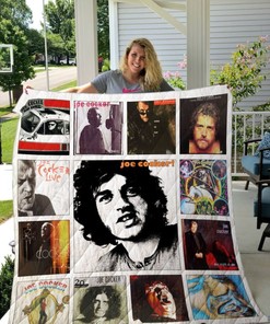 Joe Cocker Albums Ver Collection Quilt Blanket Bedding Set
