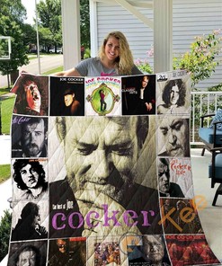 Joe Cocker Quilt Blanket Bedding Set