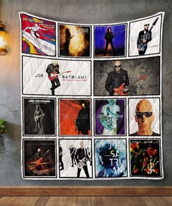 Joe Satriani Album Covers Quilt Blanket Bedding Set