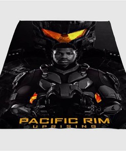 John Boyega Pacific Rim 2 Sherpa Fleece Blanket Gifts for Family, for Couple